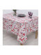 Dimeco Christmas Tablecloth Red L140xW220cm.