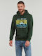 Sweatshirt mit Kapuze Grün