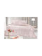 Guy Laroche Duvet Cover Set Cotton Queen with 2 Pillowcases 225x245 Magma Dusty Pink