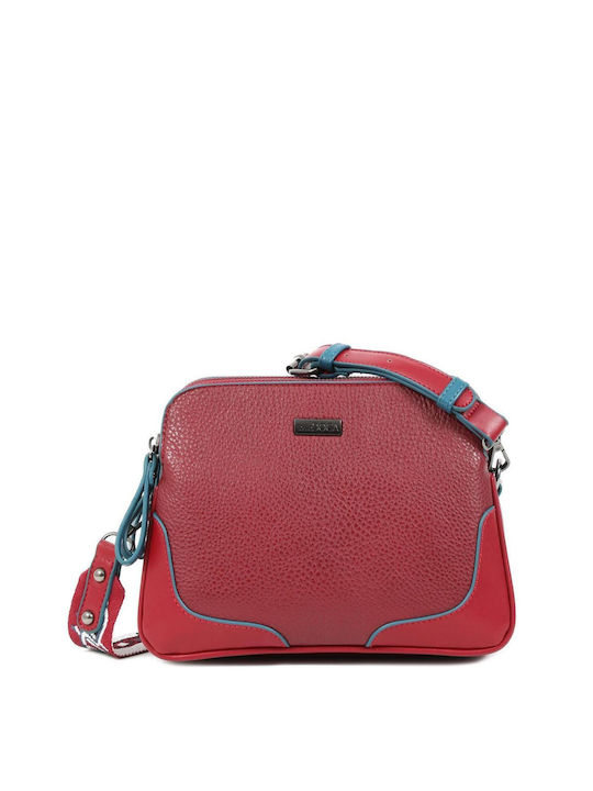 Doca Damen Tasche Crossbody Rot