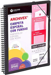 Carchivo Folder for Paper A4 Black