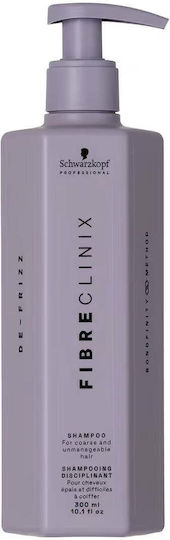 Schwarzkopf Fibre Clinix De-Frizz Shampoos Reconstruction/Nourishment & Hydration 300ml