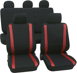 Petex Set Huse Auto 12buc Poliester Negru