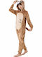 Pretty Lingerie Kids' One-piece Pajamas Winter Brown