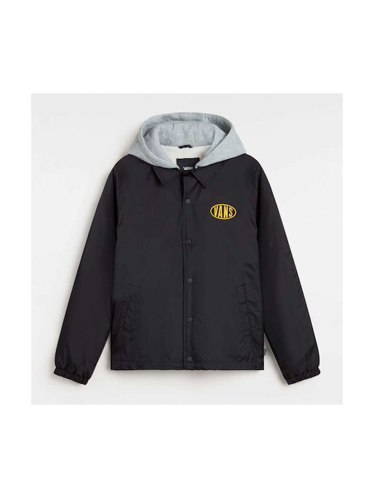 Vans Kids Casual Jacket with Hood Black