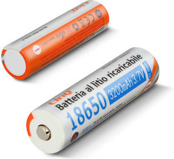 2 Batterien 18650 Lithium 3200mAh 3.7V Wiederaufladbar Standardkopf 3200jt Linq 2 Batterien 18650 Lithium 3200mAh 3.7V Wiederaufladbar Standardkopf 3200jt Linq
