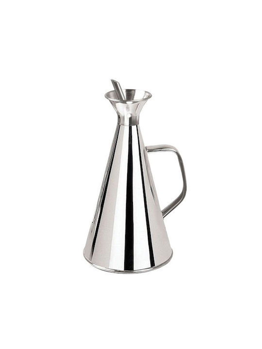 Dianomiki Oil Can made of Stainless Steel with Flow 1000ml