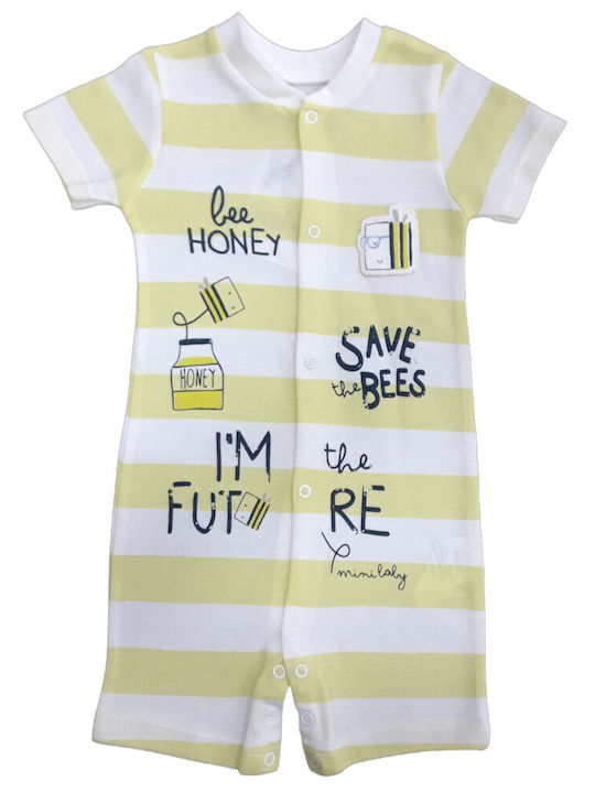 Evita Baby Bodysuit Yellow