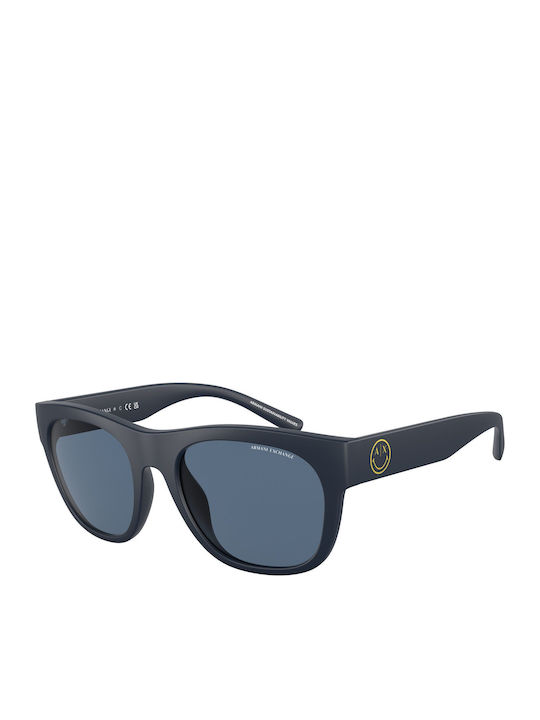 Armani Exchange Ανδρικά Γυαλιά Ηλίου με Navy Μπλε Κοκκάλινο Σκελετό και Μπλε Φακό 863044