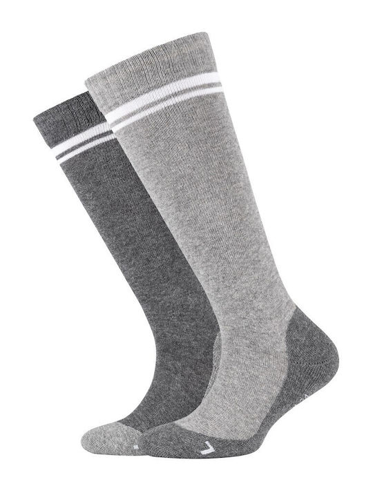 Camano Kids' Socks Gray 2 Pairs