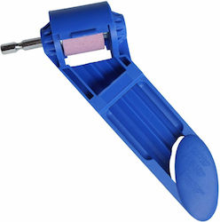 Drill Sharpener Zola 3-slot Portable Plastic Drill Bits 2-12.5 Mm 18x8.3 Cm Blue