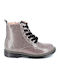 Kids Boots with Zipper Purple