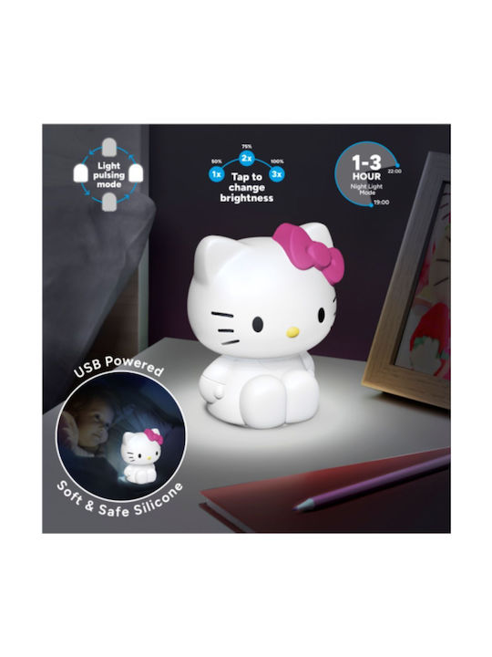 Paladone Kids Decorative Lamp Hello Kitty White 17.5x17.5cm