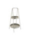 Marhome Metallic Round Decorative Tray 33x33cm