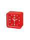 Trevi Tabletop Clock Red SL3820RD