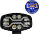 Rectangleς Waterproof Headlights Car LED 12 / 24V 120W 10cm with White Lighting 1pcs