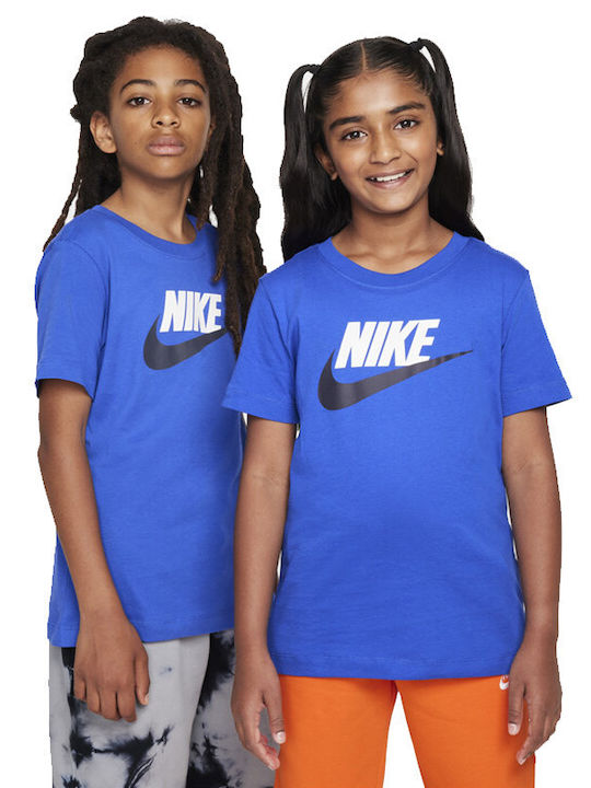 Nike Παιδικό T-shirt Μπλε Sportswear