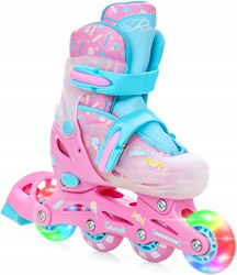 Patine reglabile Raven Caramel Pink mărimea 34-37