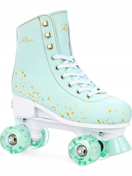 Adjustable Roller Skates Raven Noa Turquoise Size 39-42