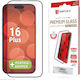 Displex Full Face Tempered Glass Μαύρο (iPhone 15 Plus / 16 Plus)