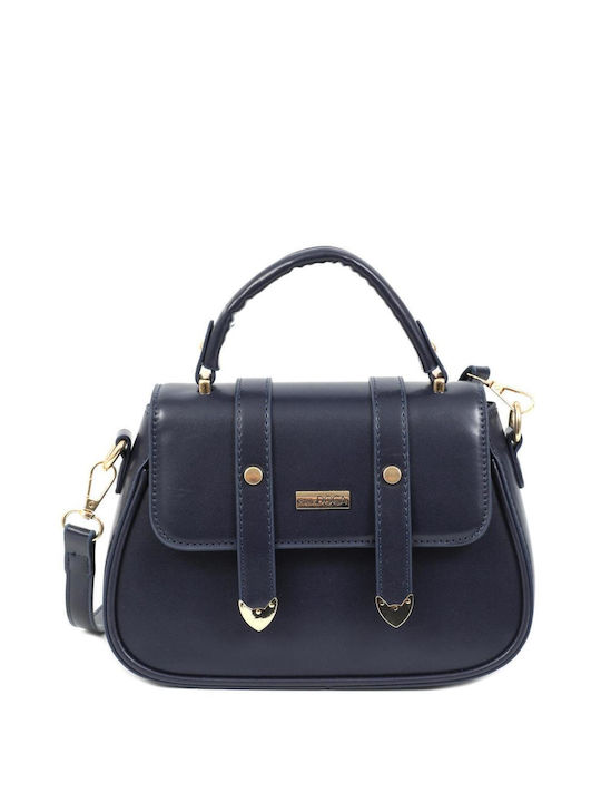 Doca Damen Tasche Hand Blau