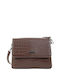 Doca Damen Tasche Crossbody Braun