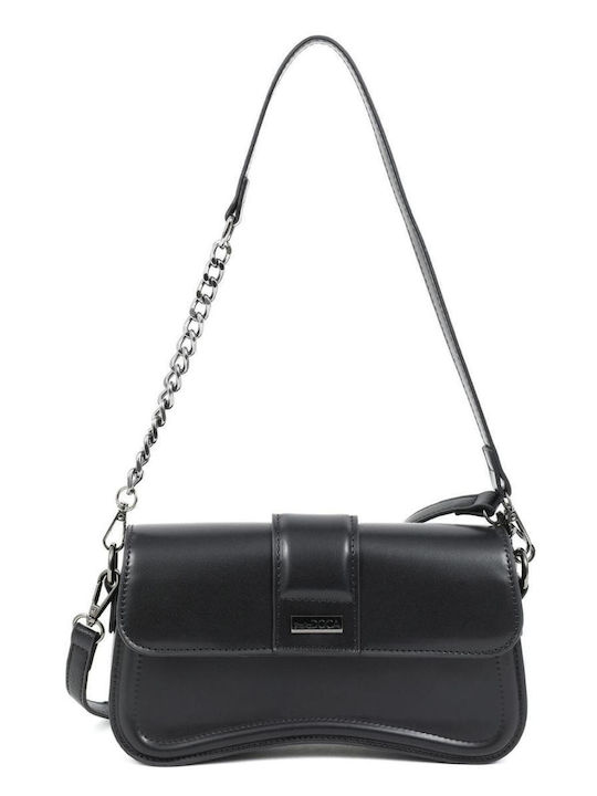 Doca Damen Tasche Schulter Schwarz