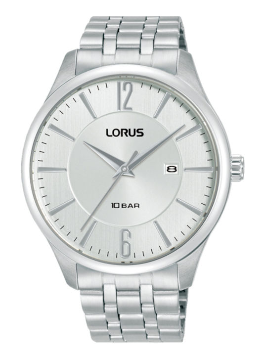 Lorus Men's Watch 42mm Battery with Silver Meta...