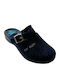 Anatomical Leather Women's Slippers Blue