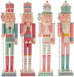 Iliadis Wooden Christmas Nutcracker Multicolour