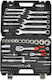 AWTools Ratschen- & Steckschlüssel-Sets 1\4" & 1\2" 82Stück