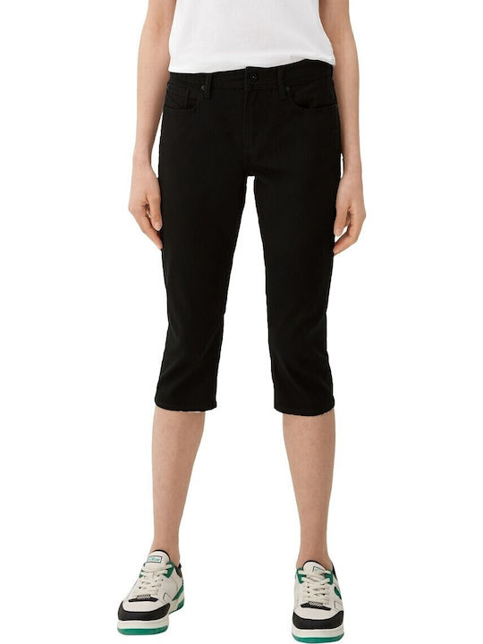 Women's Jean Trousers in Slim Fit Black