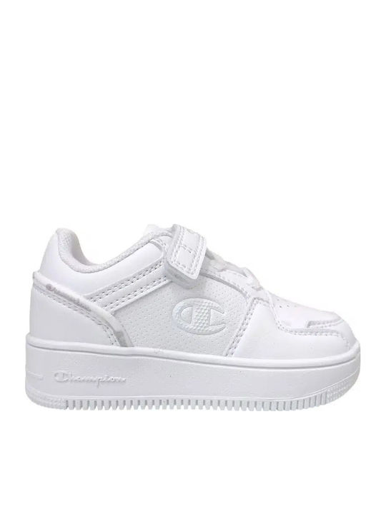Παιδικά Sneakers με Σκρατς Λευκά
