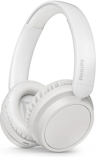 Philips TAH5209 Wireless / Wired On Ear Headphones with 65 hours of Operation and Quick Charge White