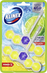 Klinex WC Block Green Lemon 2x50g