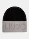 Beanie Γυναικείος Σκούφος Πλεκτός σε Μαύρο χρώμα