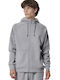 Sport Gym Tech Sweatshirt mit Kapuze Silver Grey