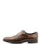 Men's Leather Monk Shoes Brown