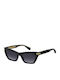 Marc Jacobs Women's Sunglasses with Black Plastic Frame and Black Gradient Lens MJ 1112/S 807/9Ο