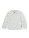 Kids Shirt Long Sleeve White