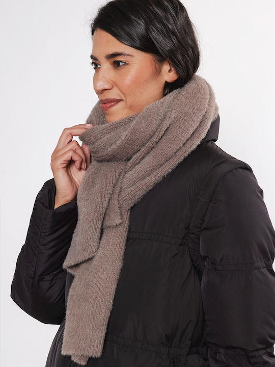 Rino&Pelle Women's Wool Scarf Brown