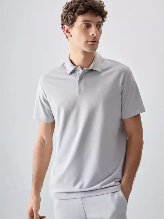 AIR JONES Polo Gray Blouse