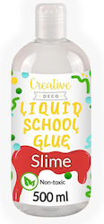 Creative Deco Transparent Glue Slime Activator 500ml Liquid Glue School Arts Crafts Non-toxic Washable High Performance Ideal Art Projects Creative Deco Transparent Glue Slime Activator 500ml Liquid Glue School Arts Crafts Non-toxic Washable High Performance Ideal Art Projects