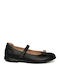 Kids Ballerinas with Hoop & Loop Closure Black