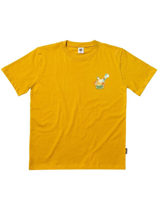 The Dudes T-shirt Yellow