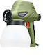 Heinner Apve001 Paint Spray Gun 110 W Flow Rate 300 Ml Min Viscosity 80 Din Sec Tank Capacity 1300 Ml Accessories Included