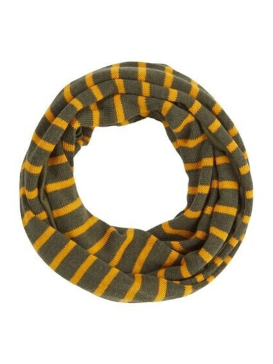 Kids Knitted Scarf Green