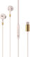 Egoboo In-ear Handsfree Ακουστικά με Βύσμα USB-C Ροζ