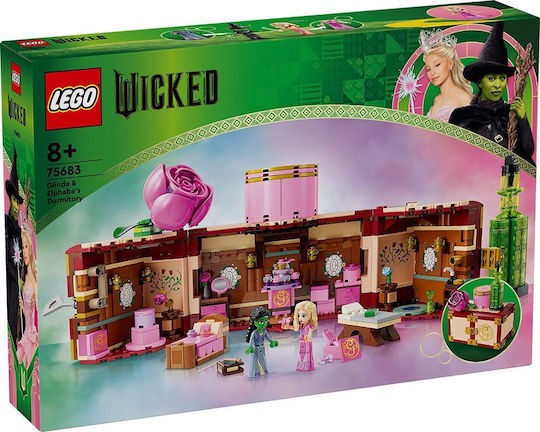 LEGO Wicked Glinda & Elphaba Dormitory За 8+ Години 740 Бройки