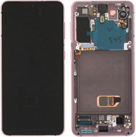 Οθόνη 5g Lcd+touch mit Touch-Mechanismus für Samsung Galaxy S21 5G (Rosa)